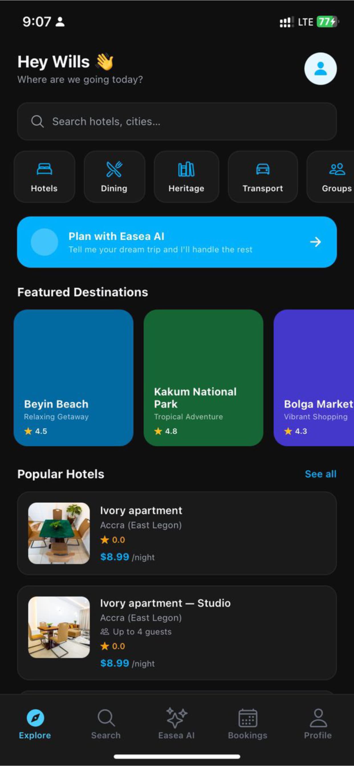 Easea screenshot 2